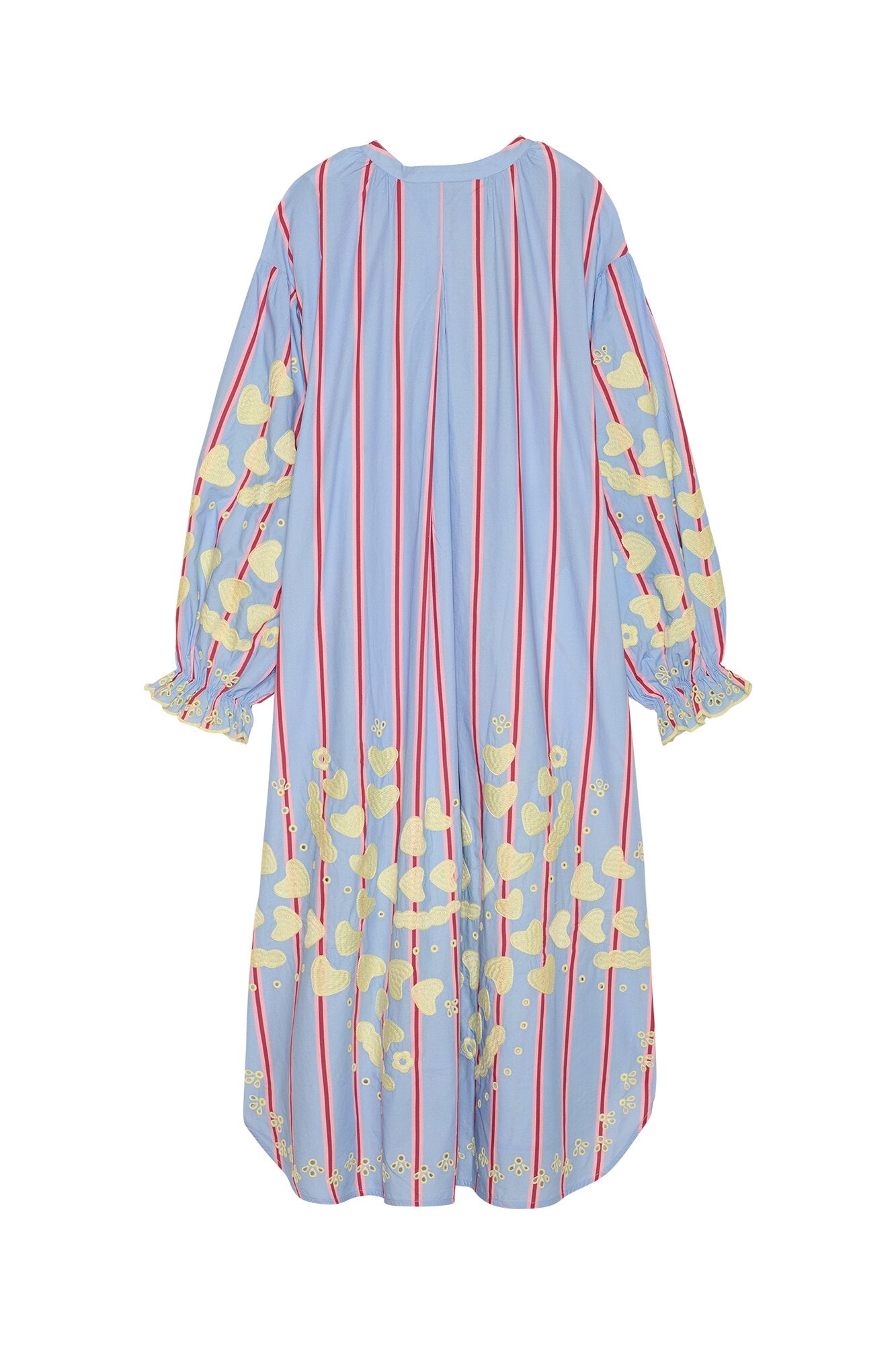 Elisabeth kjole - Bluebell Stripes